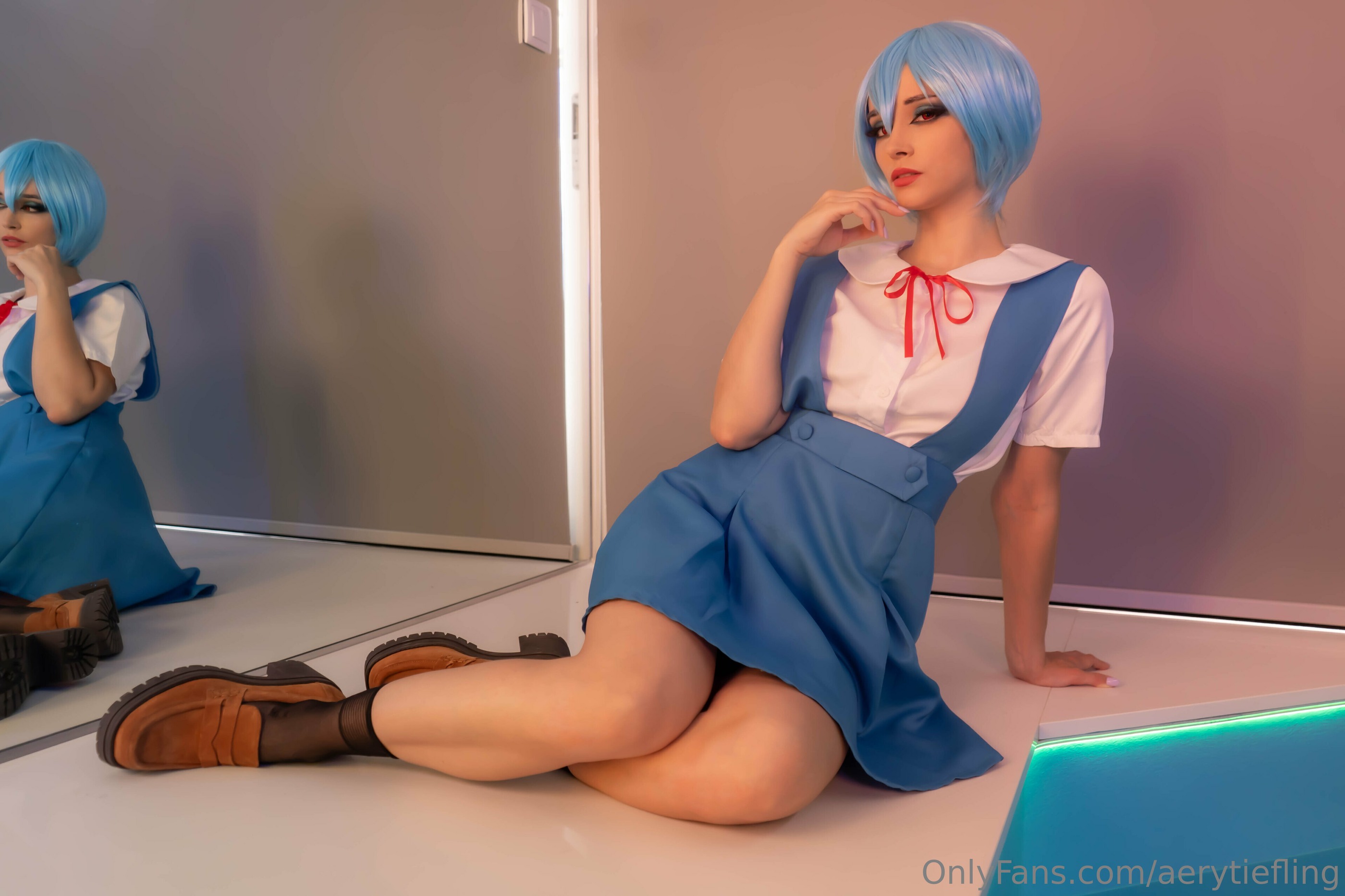 图片[1]-Aery Tiefling – NO.014 Rei Ayanami 2[72P]-XikXak